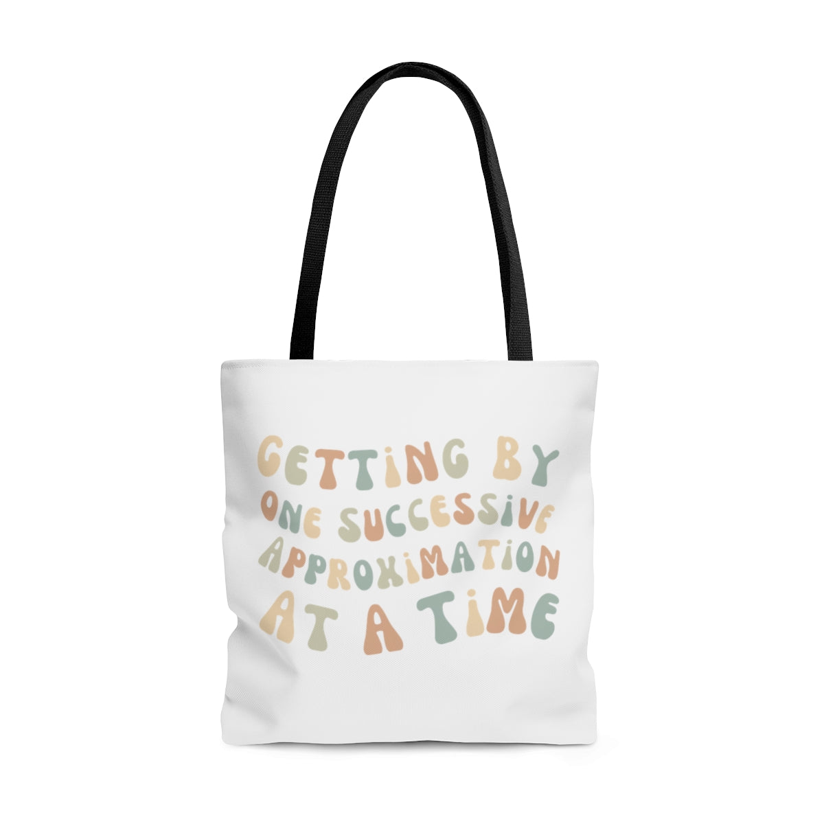 Getting by One Successive Approximation Tote Bag | Behavior analysis tote bag | Behavior Analyst