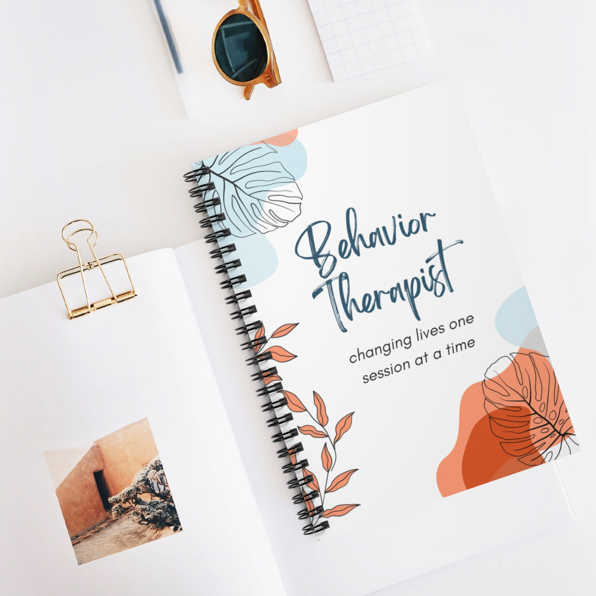 Behavior Therapist Spiral Notebook - Ruled Line