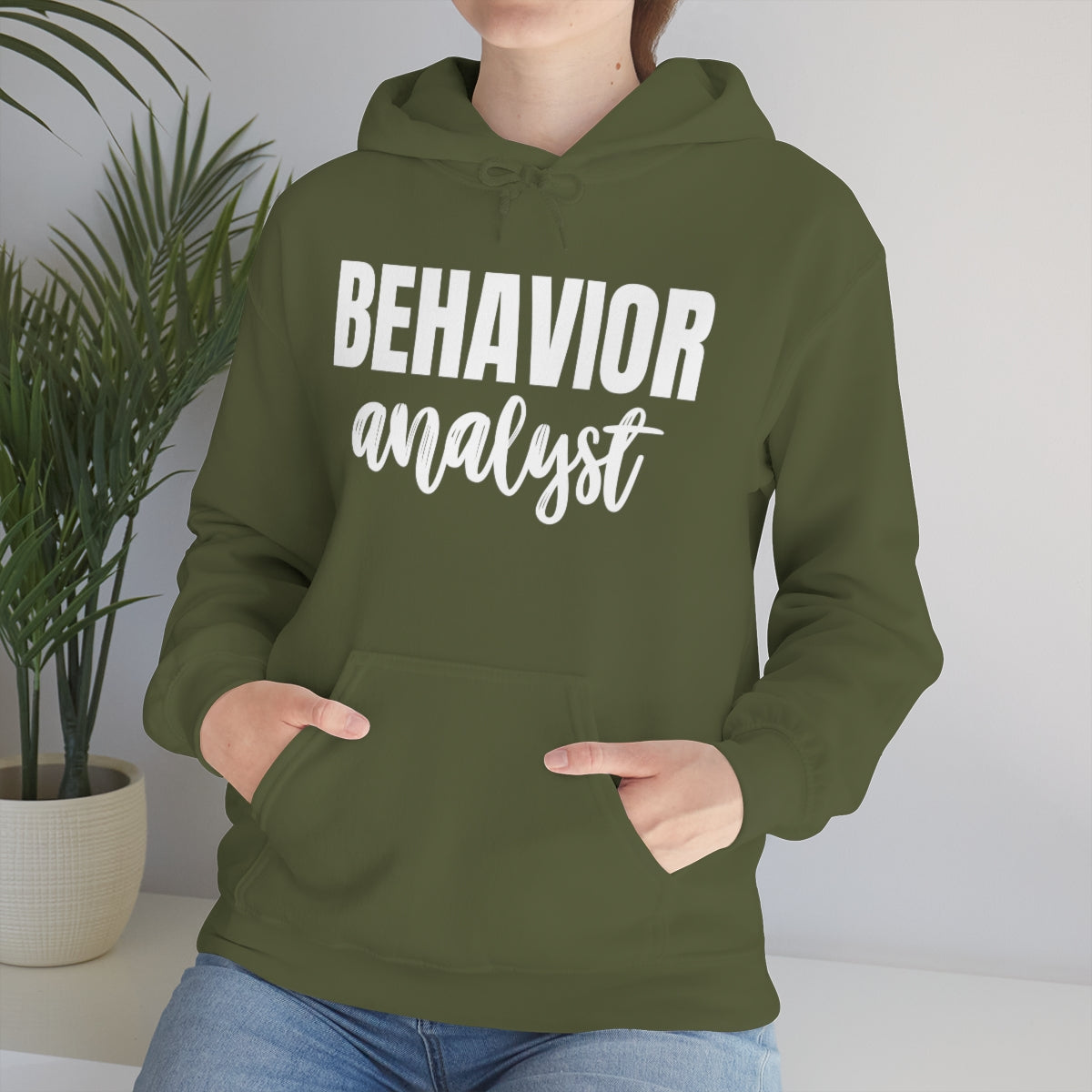 Behavior Analyst Hooded Sweatshirt | ABA Hoodie | Behavior Analyst Hood | BCBA Hoodie | BCBA Gift | Behavior Analyst Hoodie