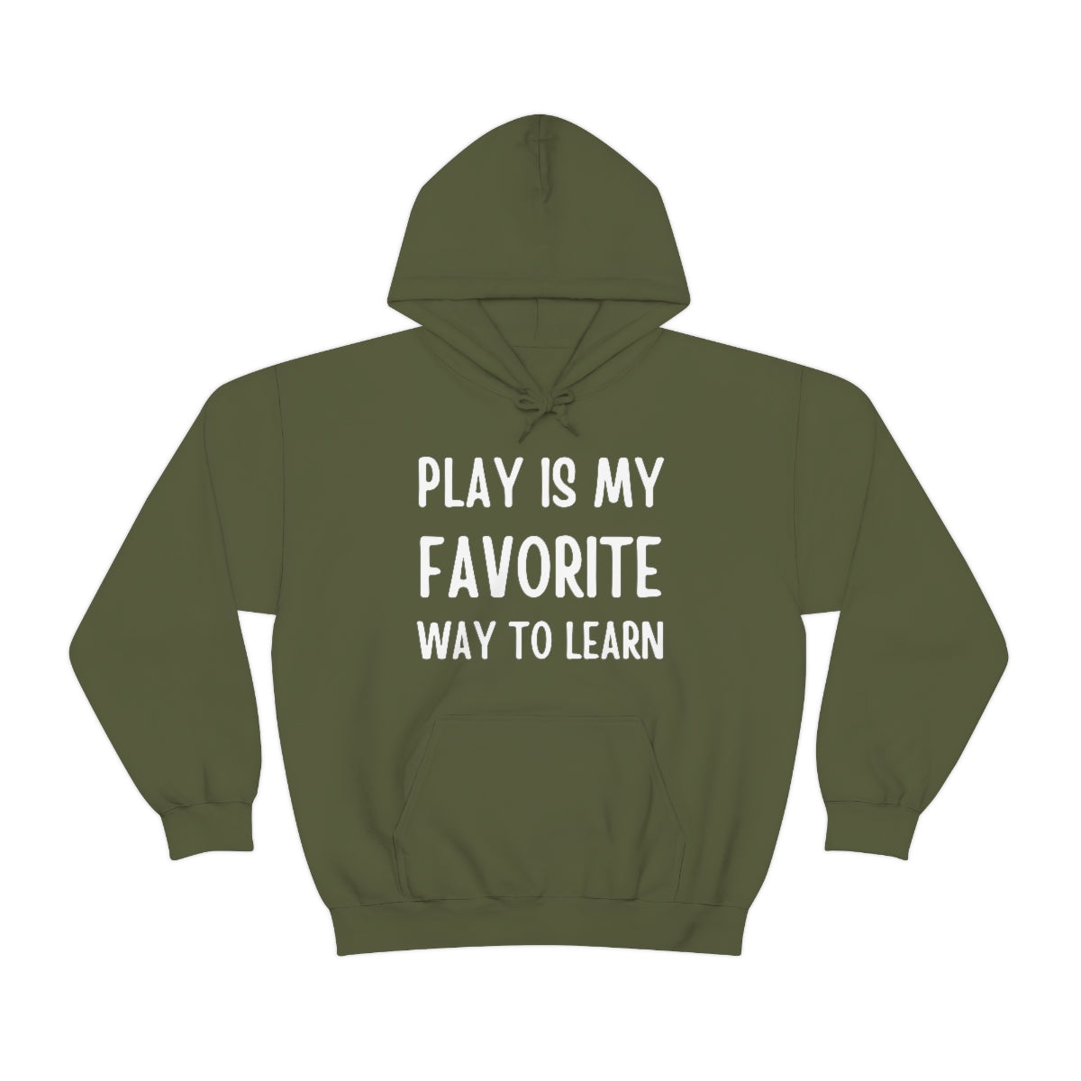 Play is my Favorite Hooded Sweatshirt | Kindness Hoodie | ABA Hoodie | Behavior Technician Hoodie | Behavior Analyst Hood