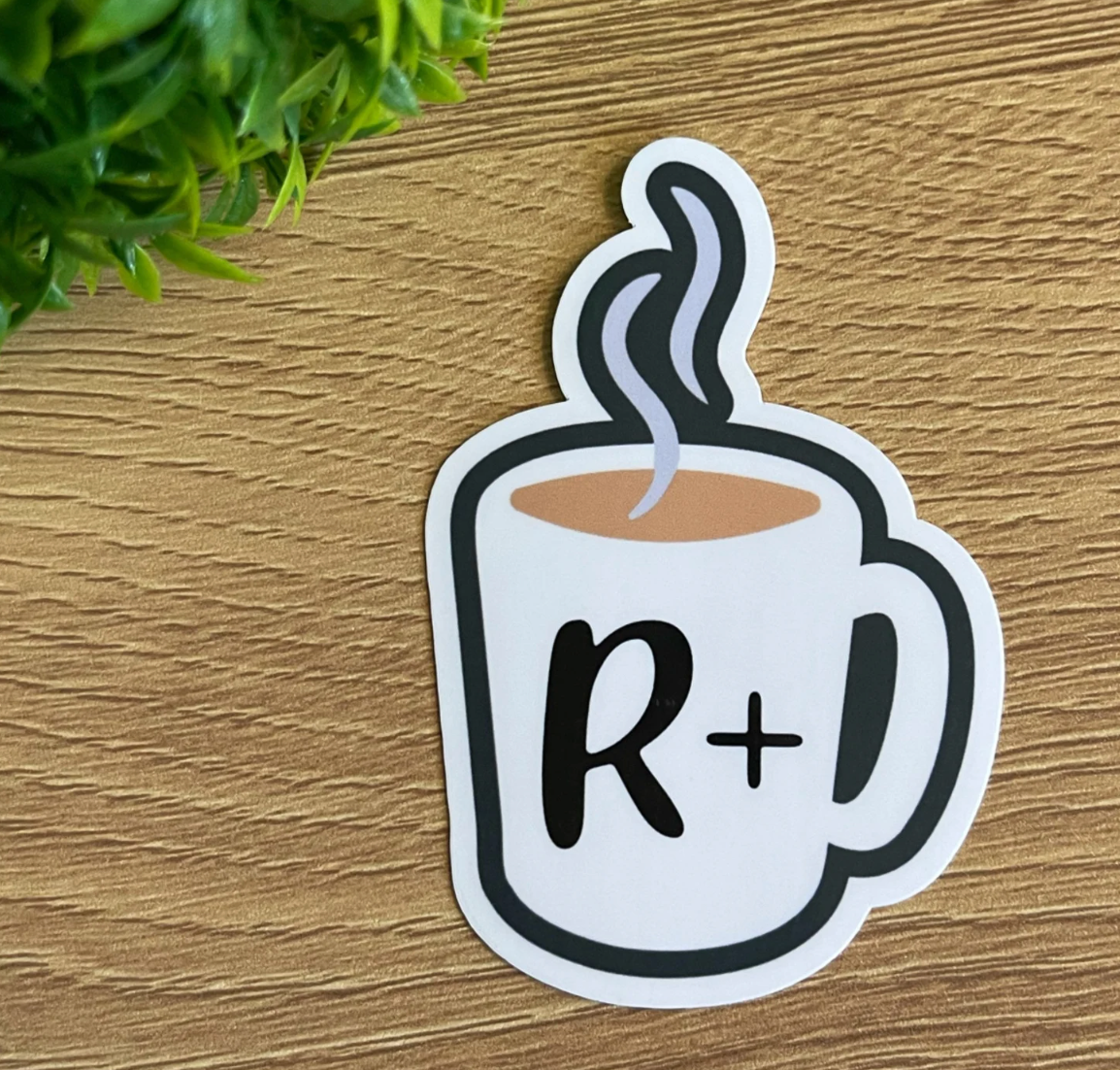 Sticker #76 | Coffee is my Reinforcer | Laptop & Water Bottle Sticker Decal