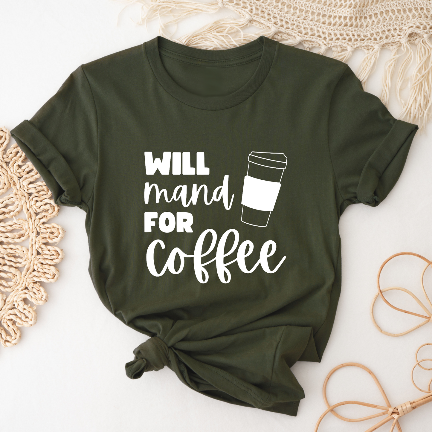 Will Mand for Coffee Shirt | Applied Behavior Analysis | ABA Shirt | behavior analyst | Special Education