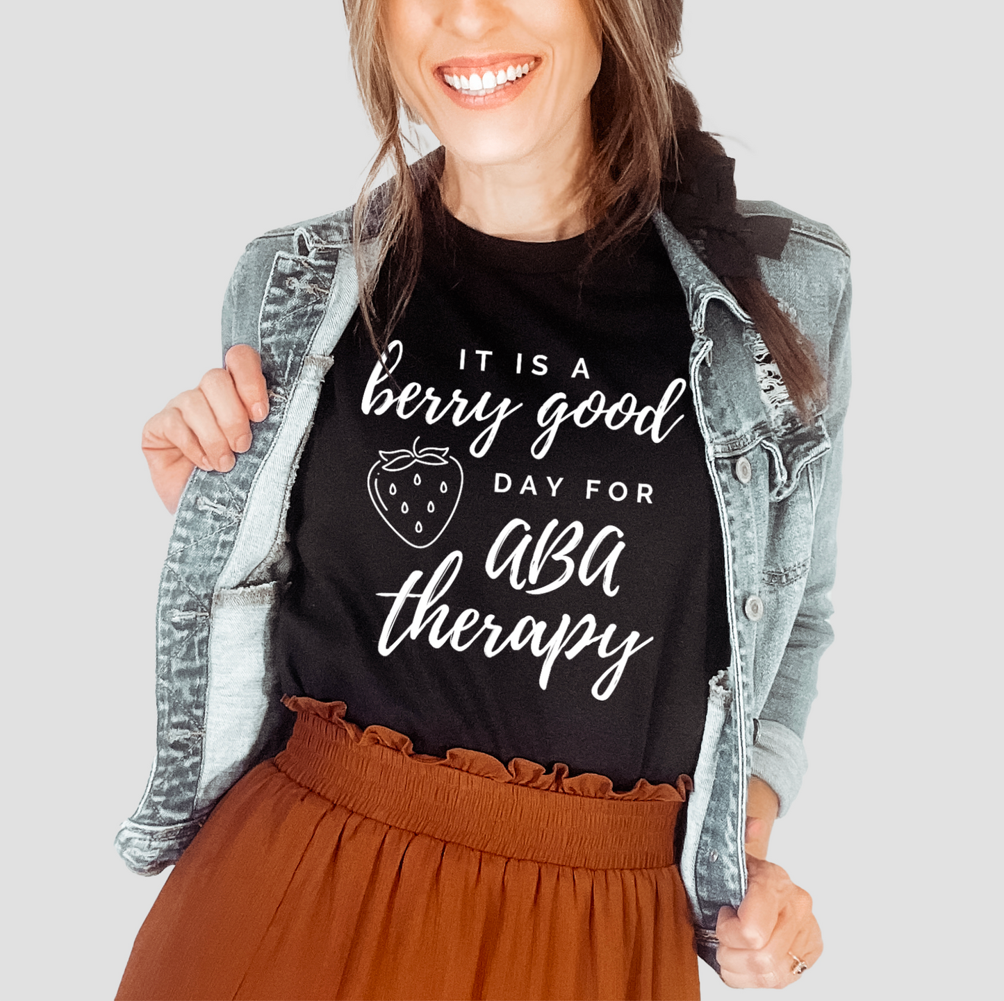 It's A Berry Good Day For ABA Therapy Shirt | Applied Behavior Analysis | Autism awareness | behavior analyst | behavior therapist