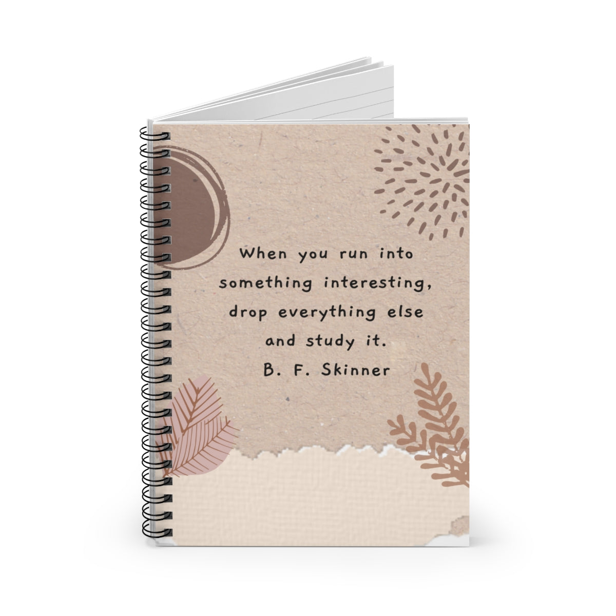 Skinner Something Interesting Notebook - Ruled Line